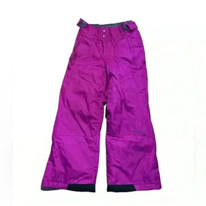 Columbia Sportswear Girls Pink Ski Pants, 6/6x